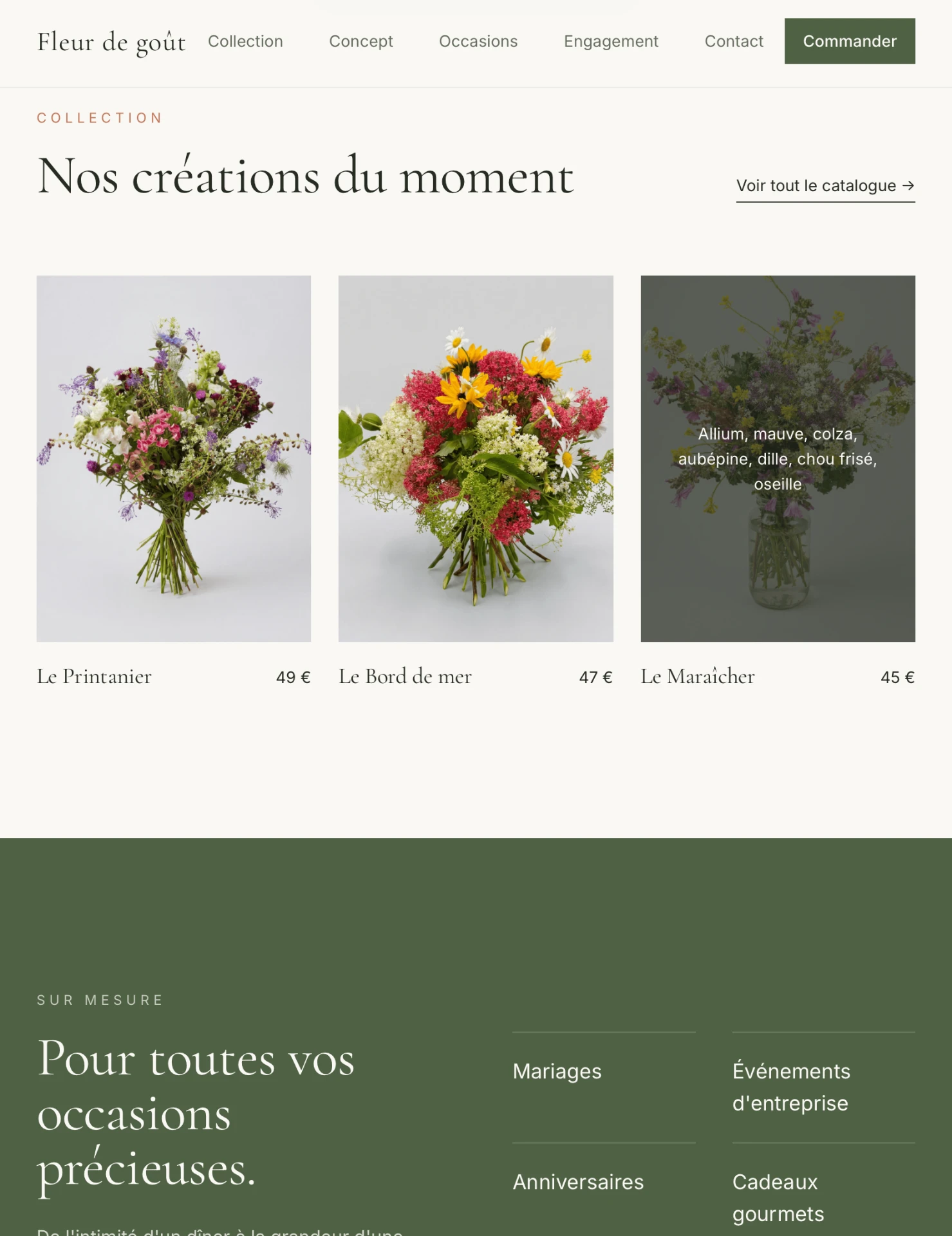 Fleur de goût